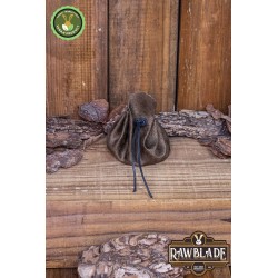 Adventurer's Coin Bag, Leather Free - Brown