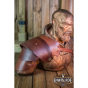 Warrior pauldron - Brown