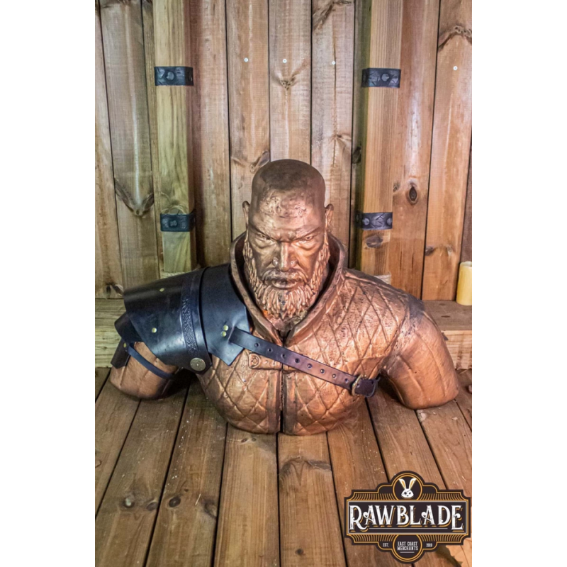 Warrior pauldron - Brown Warrior pauldron - Brown