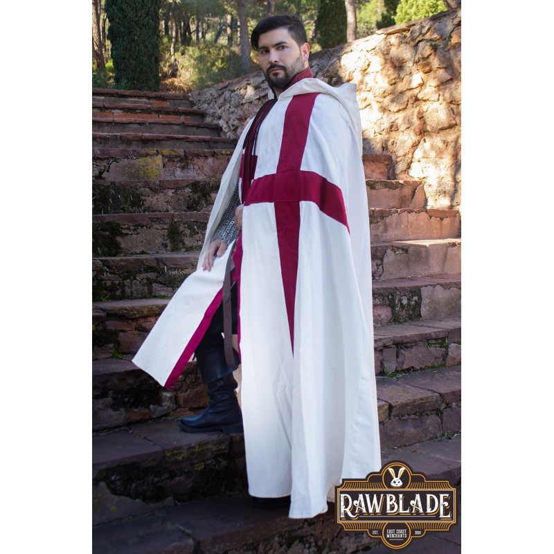 Hooded Medieval Cape – Templar Hooded Medieval Cape – Templar
