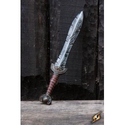 Battleworn Celtic Leaf Sword