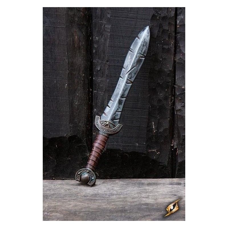 Battleworn Celtic Leaf Sword Battleworn Celtic Leaf Sword