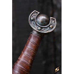 Battleworn Celtic Leaf Sword