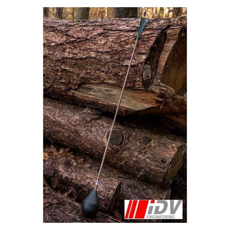 Flecha - Round Head - Brown Shaft Flecha - Round Head - Brown Shaft