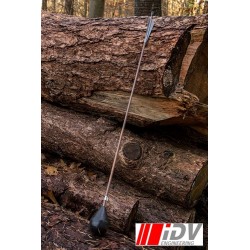 Flecha - Round Head - Brown Shaft