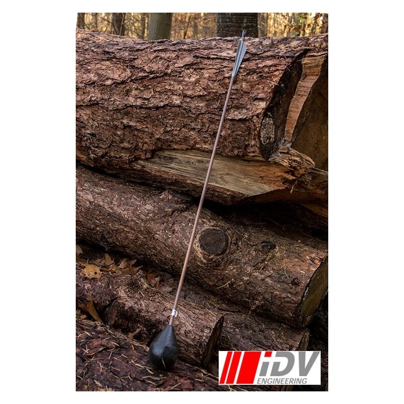 Flecha - Round Head - Brown Shaft Flecha - Round Head - Brown Shaft