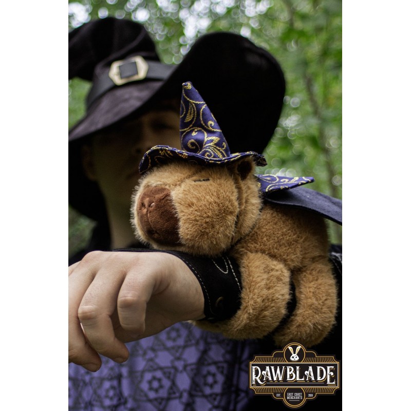 Rast the Wizard Helper, Capibara Plush for LARP Rast the Wizard Helper, Capibara Plush for LARP