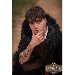 Shadowcaster Fur-Lined Coat