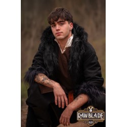 Shadowcaster Fur-Lined Coat