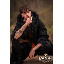 Shadowcaster Fur-Lined Coat
