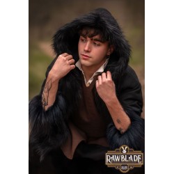 Shadowcaster Fur-Lined Coat