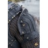 Woodsman Suede Shoulder Armour