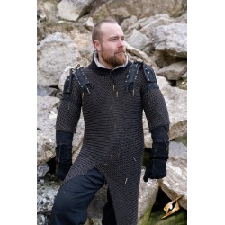Woodsman Suede Shoulder Armour