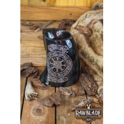 Horn Mug Big Viking Runes