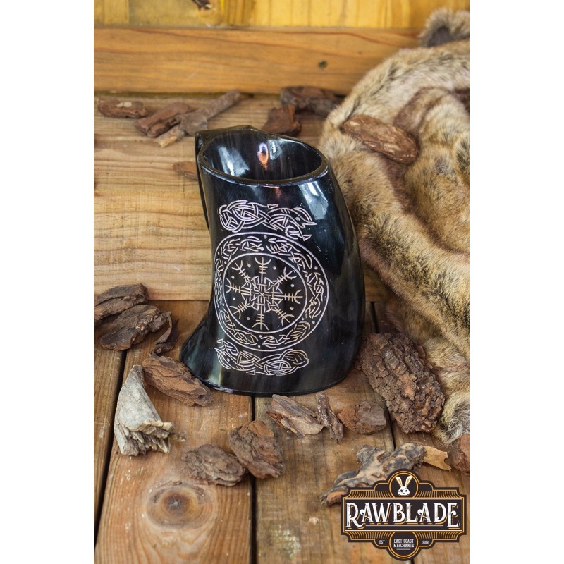 Horn Mug Big Viking Runes Horn Mug Big Viking Runes