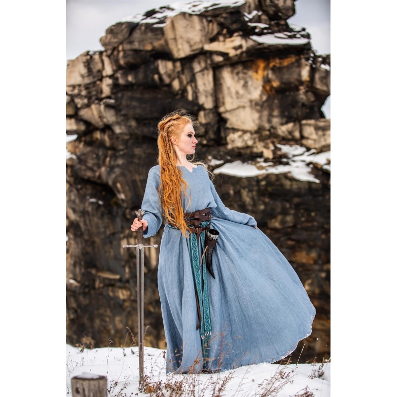 Vestido Vikingo 100% Lino "Anna" Vestido Vikingo 100% Lino "Anna"