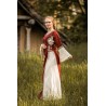 Vestido medieval de algodón "Angie"