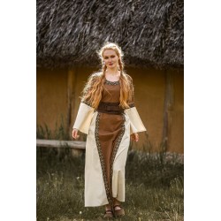 Vestido medieval de algodón "Angie"