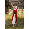 Vestido medieval de algodón "Ilse"