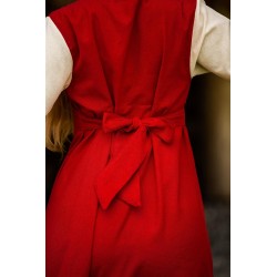 Vestido medieval de algodón "Ilse"