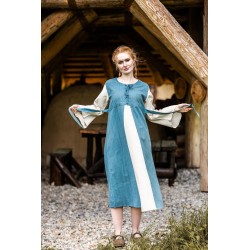 Vestido medieval de algodón "Ilse"