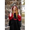 Vestido con capucha de viscosa "Isolda"