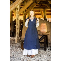 Vestido de envoltura "Gerlin" Azul