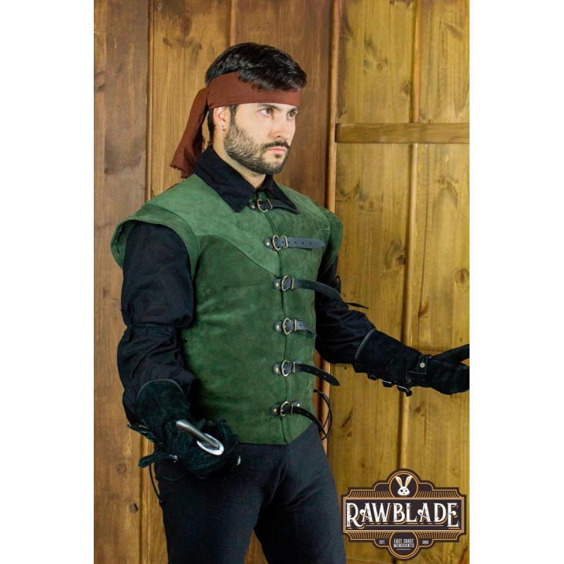 Jules Short Splitleather Jerkin Jules Short Splitleather Jerkin