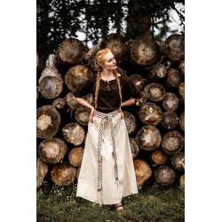 Blusa medieval de manga corta "Vera"