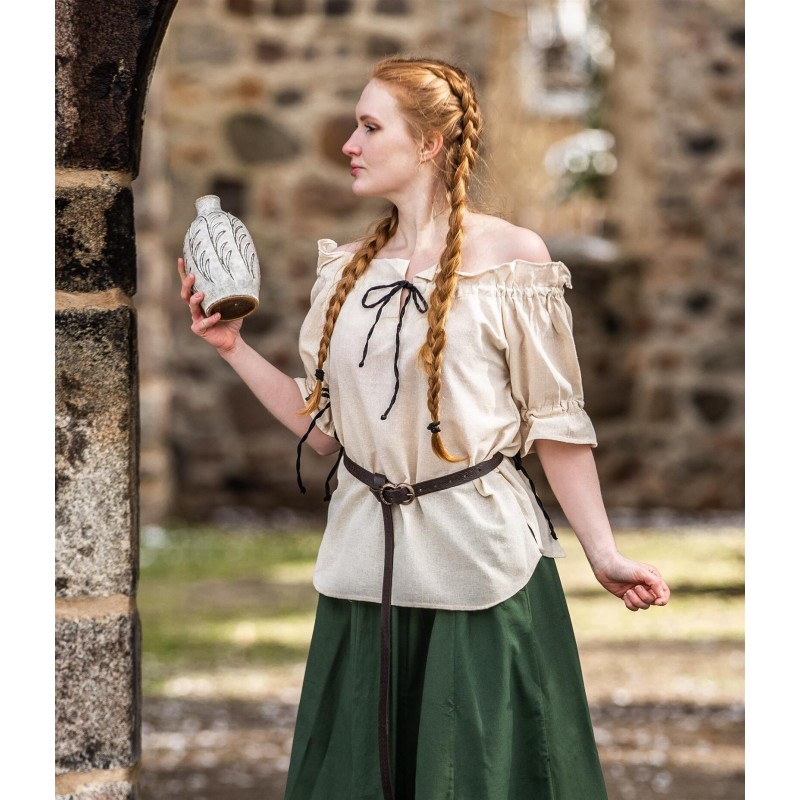 Blusa medieval "Amelia" Natural Blusa medieval "Amelia" Natural