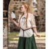 Blusa medieval "Amelia" Natural