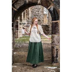 Blusa medieval "Amelia" Natural