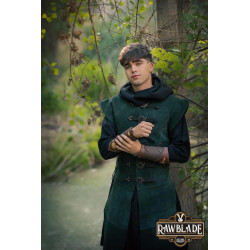 Jules long Leather Jerkin