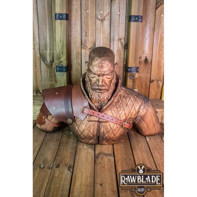 Warrior pauldron - Brown Warrior pauldron - Brown